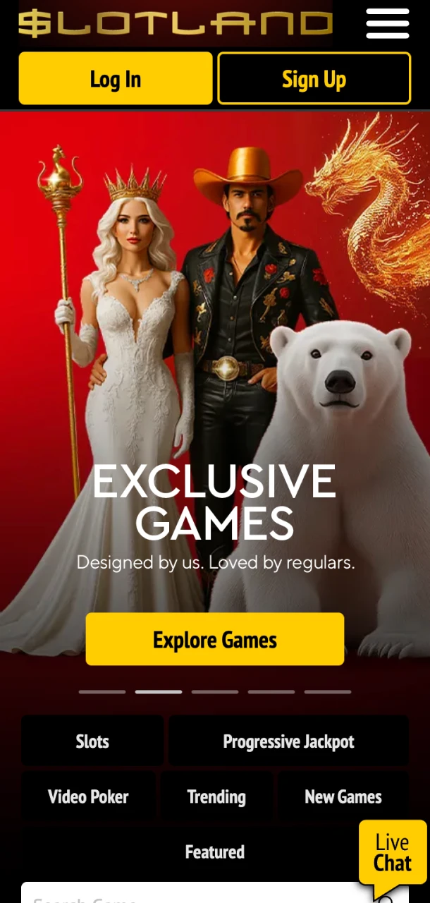 Enter the casino world filled with fun and prizes.