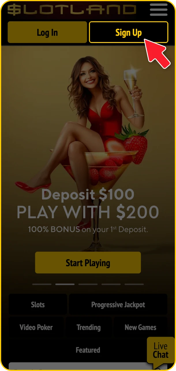 Click to join the action and win at Slotland.