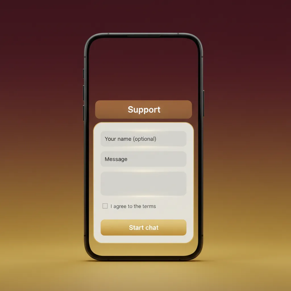 Customer Support options: 24/7 live chat, email, Help Center, and ticket form for account, payments, and betting help.