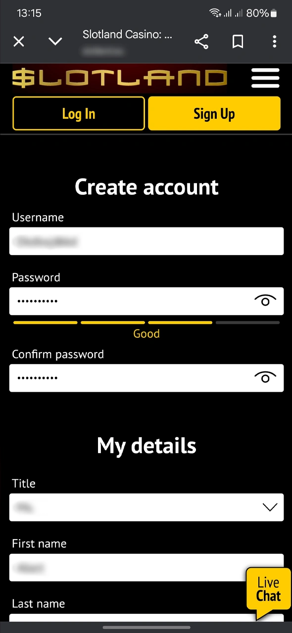 Sign up at Slotland Casino and enjoy all app features today.
