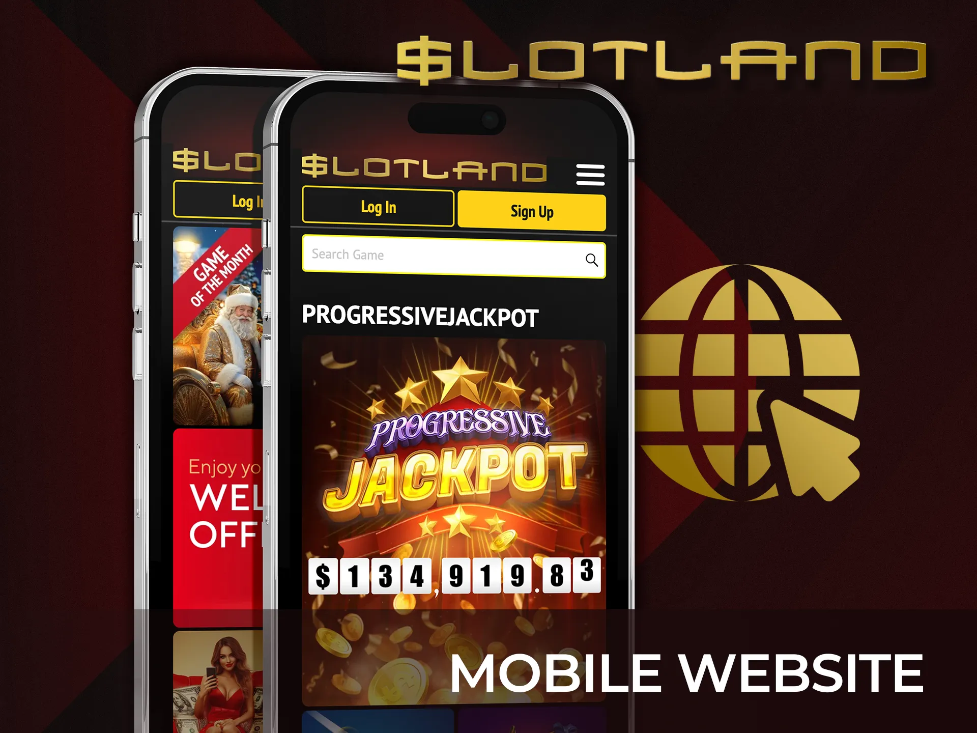 Play Slotland Casino on our mobile website and enjoy smooth gaming today.