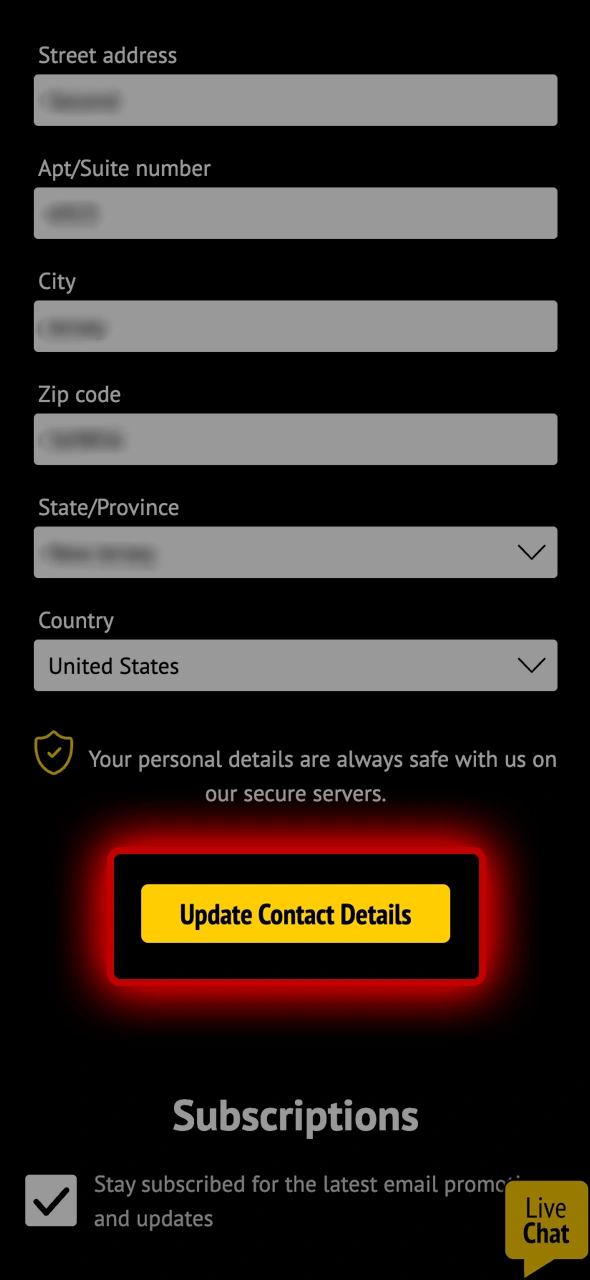 Explore the final verification stage at Slotland Casino.